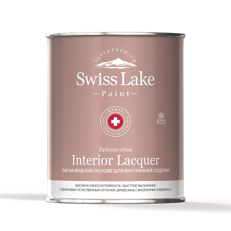  Swiss Lake Лак Interior Lacquer глянцевый (3 л)  от Мастердом